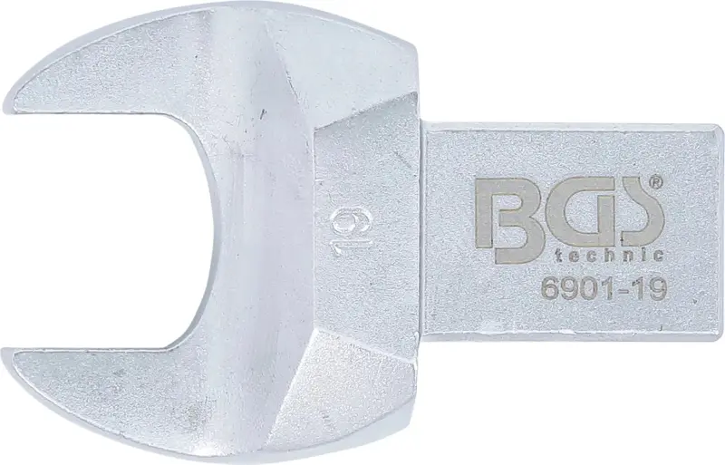 Nástavec mom. klíče - otevřený klíč 19 mm BGS106901-19 (upnutí 14 x 18 mm) (BGS106901-19)
