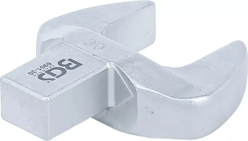 Nástavec mom. klíče - otevřený klíč 30 mm BGS106901-30 (upnutí 14 x 18 mm) (BGS106901-30)