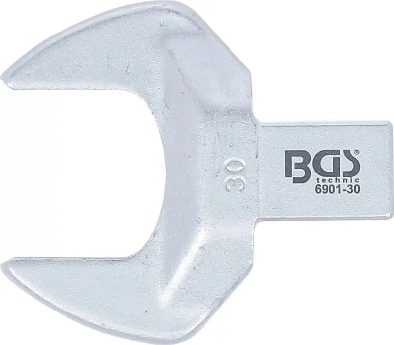 Nástavec mom. klíče - otevřený klíč 30 mm BGS106901-30 (upnutí 14 x 18 mm) (BGS106901-30)