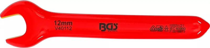 Jednostranný otevřený klíč BGS 71062 12 mm VDE (BGS1071062)