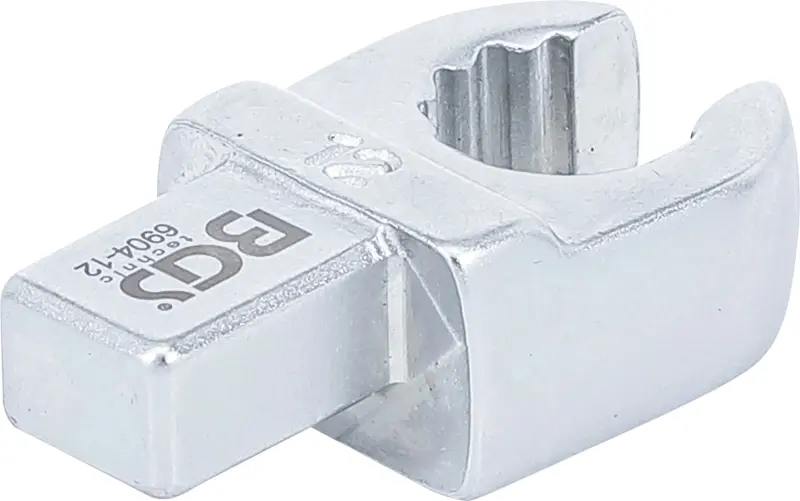 Otevřený očkový klíč 12 mm BGS106904-12 Nástrčný s upínáním 9 x 12 mm (BGS106904-12)