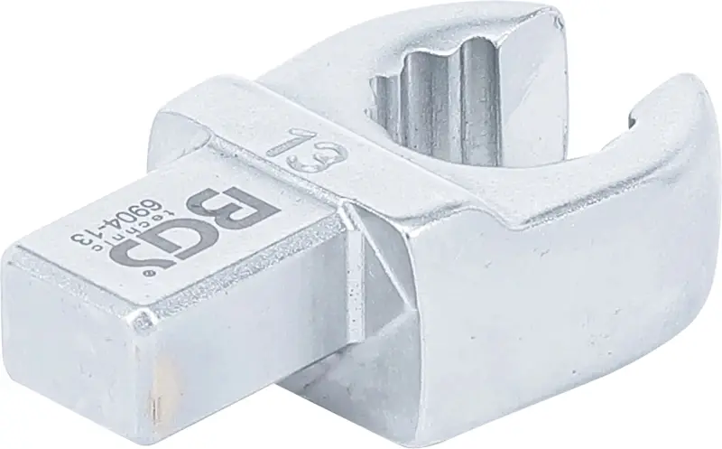 Otevřený očkový klíč 13 mm BGS106904-13 Nástrčný s upínáním 9 x 12 mm (BGS106904-13)