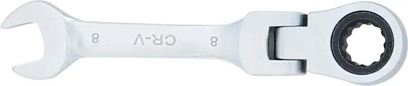 Očkoplochý klíč 9 mm s ráčnou BGS106909, kloubový, krátký (BGS106909)