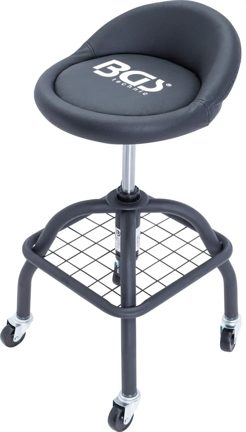 Pojízdná židle pro autoservisy BGS1070145 (4 kolečka, výškově stavitelná) (BGS1070145)