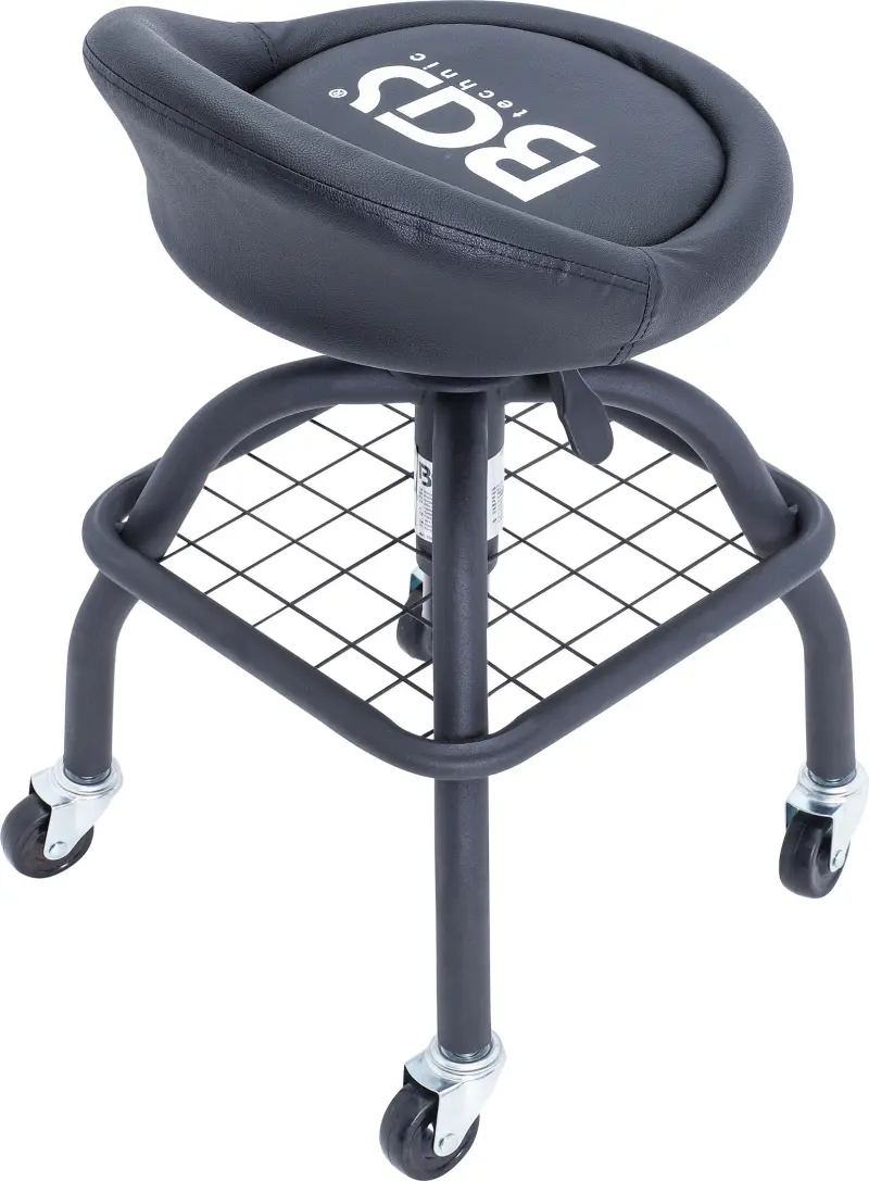 Pojízdná židle pro autoservisy BGS1070145 (4 kolečka, výškově stavitelná) (BGS1070145)