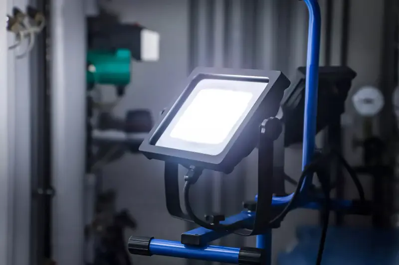 Pracovní duo SMD LED svítilna se stativem 2× 7, BGS 85338 (BGS1085338)