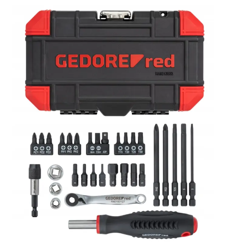 Gedore Adventní kalendář, Limitovaná edice Christmas 2024, Vánoční sada nářadí 33 dílů, 3300217 (GED3300217)