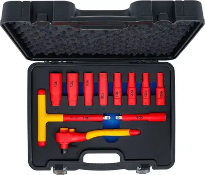 Gola sada VDE 1/2" 10 ÷ 24 mm BGS107145 (Sada 11 dílů) (BGS107145)