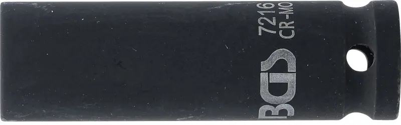 Nástrčná hlavice 1/2" 16 mm BGS107216, prodloužená, tvrzená, Pro Torque (BGS107216)