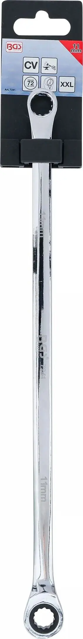 Očkový ráčnový klíč 11 mm BGS107241 extra dlouhý (BGS107241)