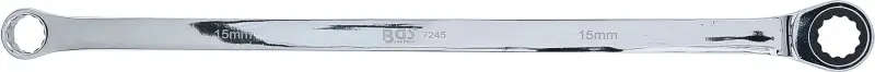 Očkový ráčnový klíč 15 mm BGS107245 extra dlouhý (BGS107245)