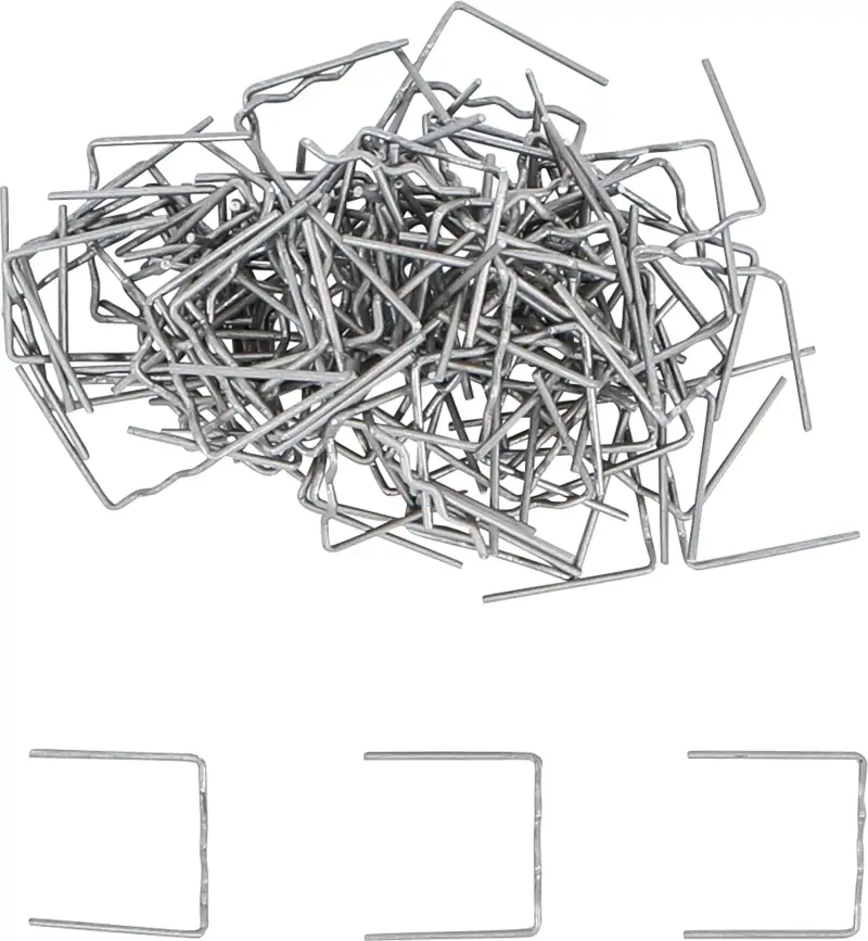 Svorky pro opravu 0,8 mm BGS1073351, ploché (Sada 100 dílů) (BGS1073351)