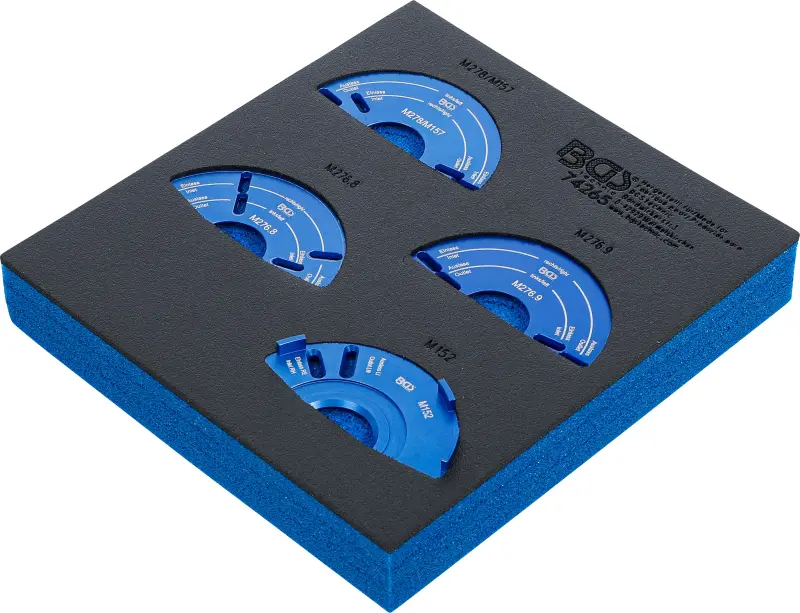 Nářaďový modul 1/6 - BGS1074265 Přípravky pro seřízení vačkového hřídele (pro Mercedes-Benz) (BGS1074265)