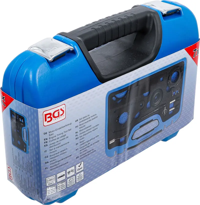 Nářadí k nastavení motoru BGS1074272 pro Opel 1.3 (Sada 11 dílů) (BGS1074272)