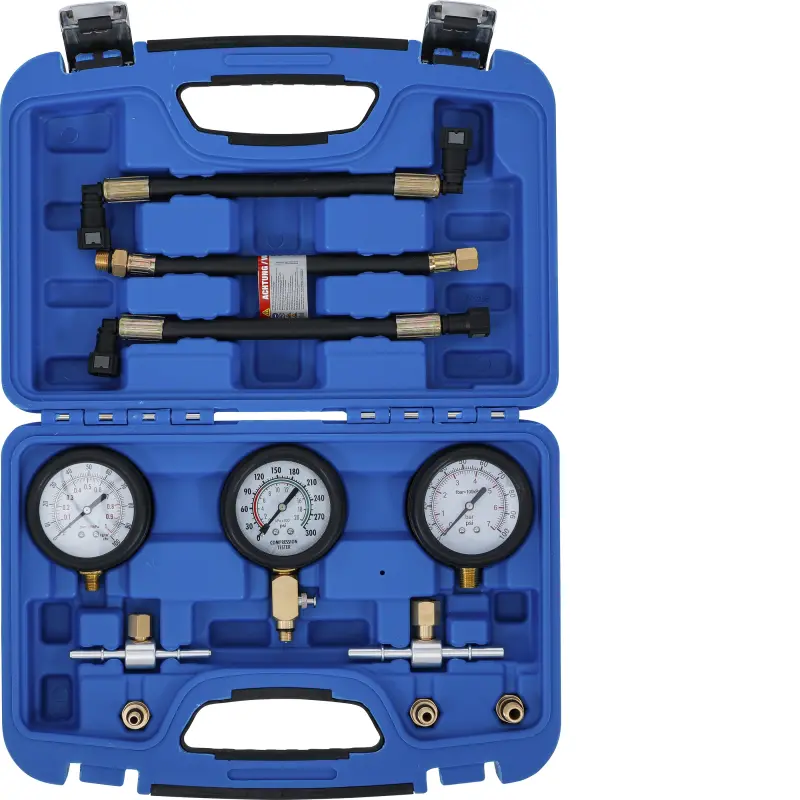 Testery komprese a tlaku paliva BGS1074355 pro motocykly (Sada 11 dílů) (BGS1074355)