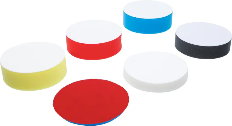 Lešticí houbičky pr. 150 mm BGS1074379 (Sada 6 dílů) (BGS1074379)