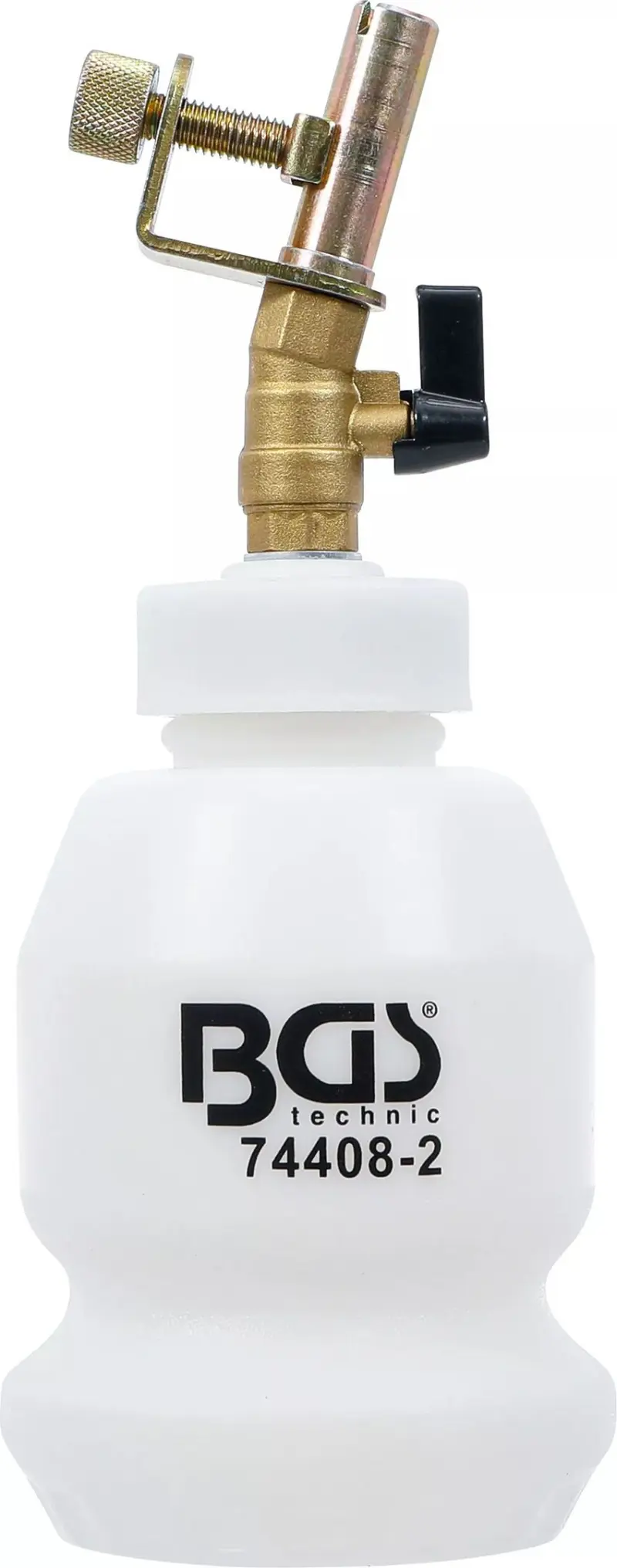 Láhev 1 l na dolévání brzdové kapaliny BGS1074408-2 pro odvzdušňovač brzd BGS 74408 (BGS1074408-2)