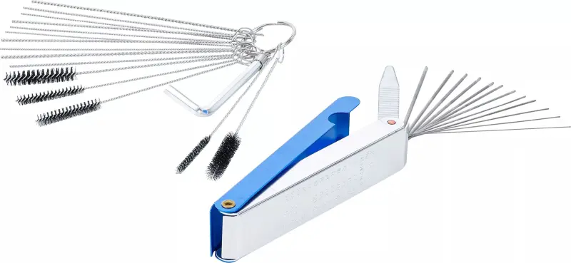 Nástroje na čištění trysek karburátorů BGS1074438 (Sada 16 dílů) (BGS1074438)