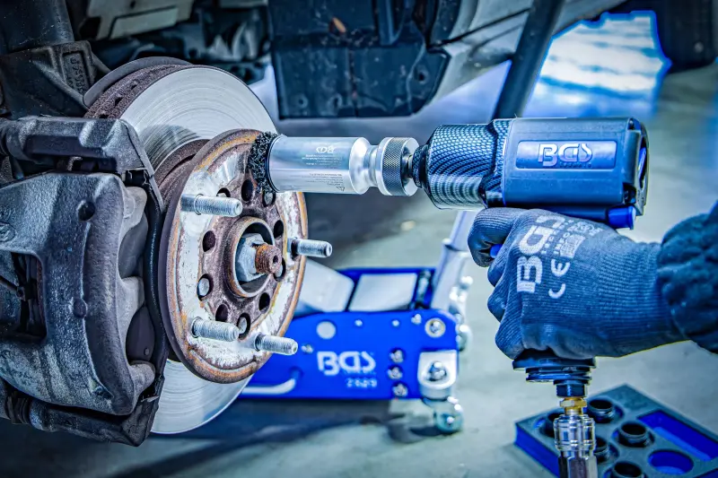 Nářaďový modul 1/6 - BGS1074449 Brusné nástavce pro závrtné šrouby a šrouby matic kol (Sada 7 dílů) (BGS1074449)