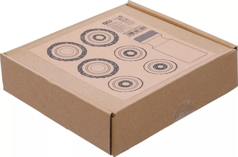 Nářaďový modul 1/6 - BGS1074449 Brusné nástavce pro závrtné šrouby a šrouby matic kol (Sada 7 dílů) (BGS1074449)