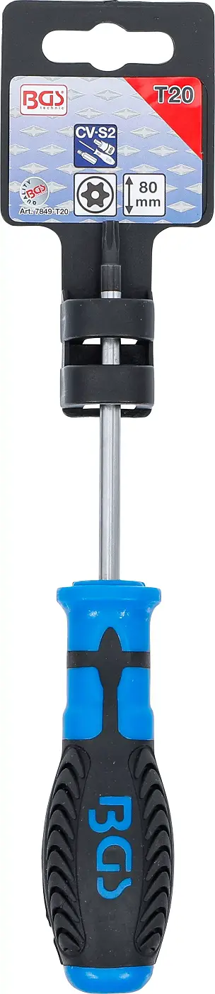 Šroubovák T-profil T20 BGS107849-T20 s otvorem (BGS107849-T20)
