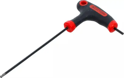 Zástrčný šestihranný klíč (inbus) Kraftmann 2,5 mm s T-rukojetí BGS107882-2.5 a boční čepelí (BGS107882-2.5)