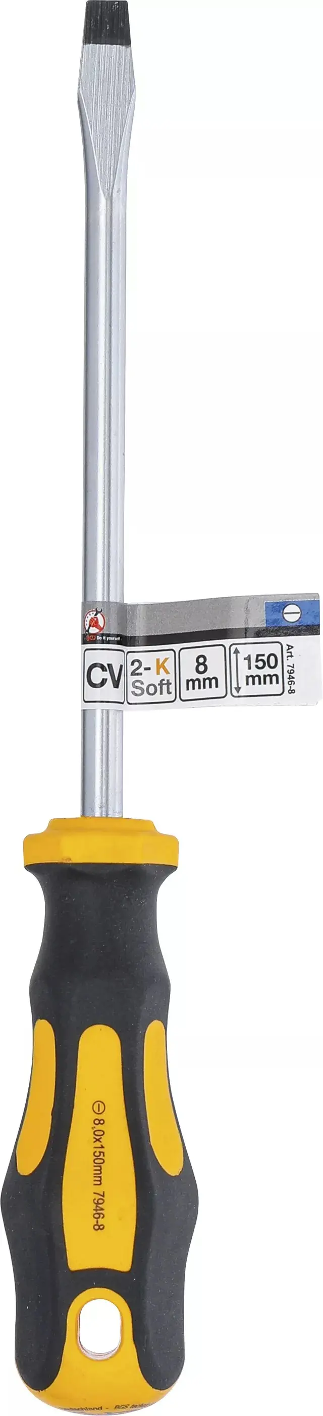 Plochý šroubovák Kraftmann 8,0 x 150 mm BGS107946-8 (BGS107946-8)