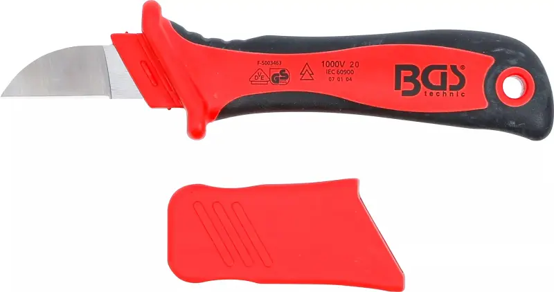 Elektrikářský VDE odizolační nůž na kabely BGS107965, ABS rukojeť (BGS107965)