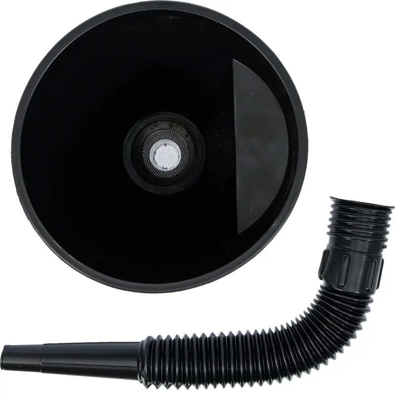 Plastová nálevka 140 mm se sítkem a ohebnou hadicí BGS108031 (BGS108031)