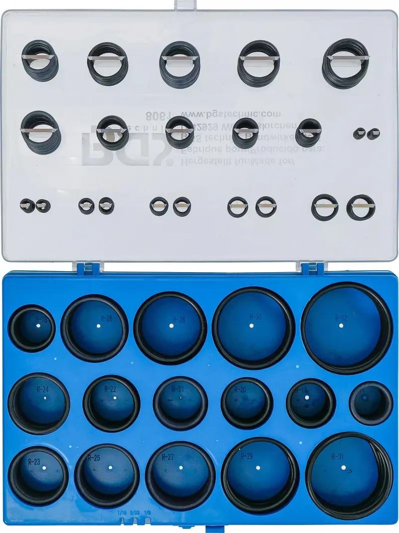 Těsnicí "O" kroužky v palcových rozměrech BGS108061 (Sada 419 dílů) (BGS108061)