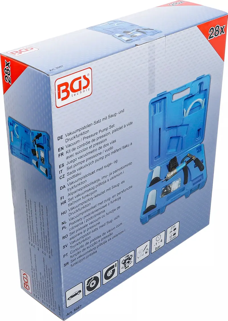 Vakuová pumpa BGS 8067 kombinovaná (BGS108067)