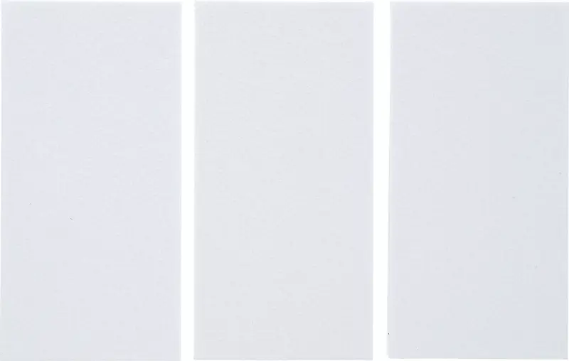 Plstěné kluzáky Kraftmann 100 x 200 mm, bílé BGS1080711 Sada 3 ks (BGS1080711)