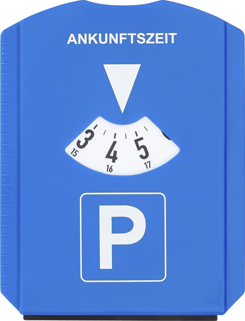 Parkovací hodiny Kraftmann BGS1080721 se škrabkou na led, gumovou stěrkou (BGS1080721)