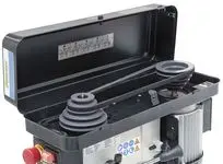 Řemenový pohon hliníkového motoru